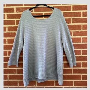 Lane Bryant | Grey 3/4 Sweater, Plus Size 18/20